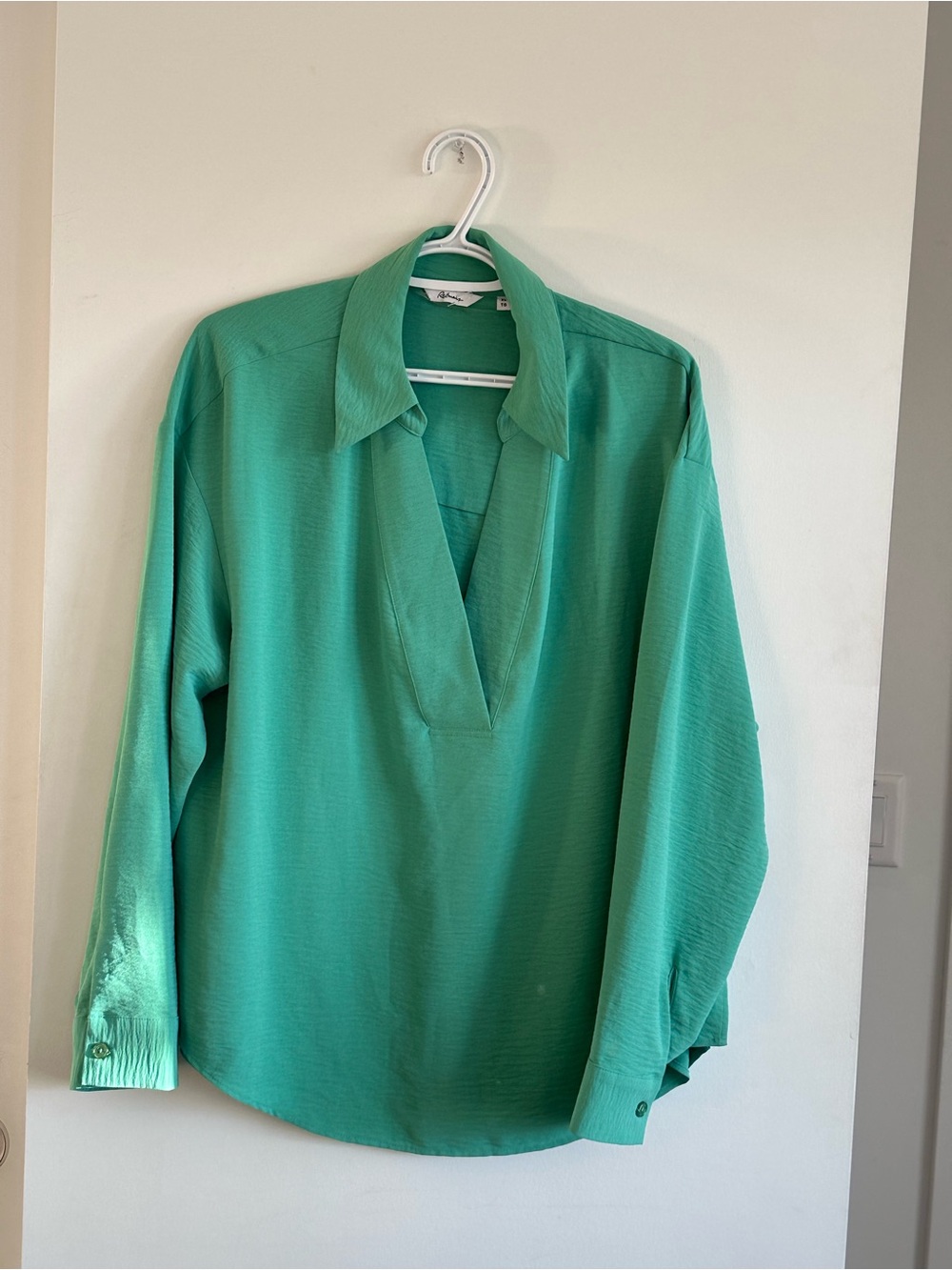Reitmans Teal Tunic Blouse
